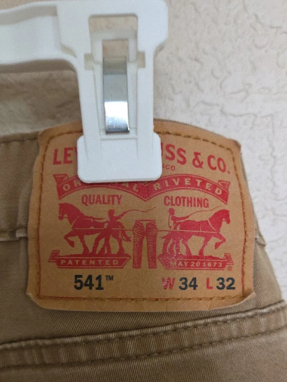 Men's Levi's Slim Straight Jeans in Brown 34 X 32